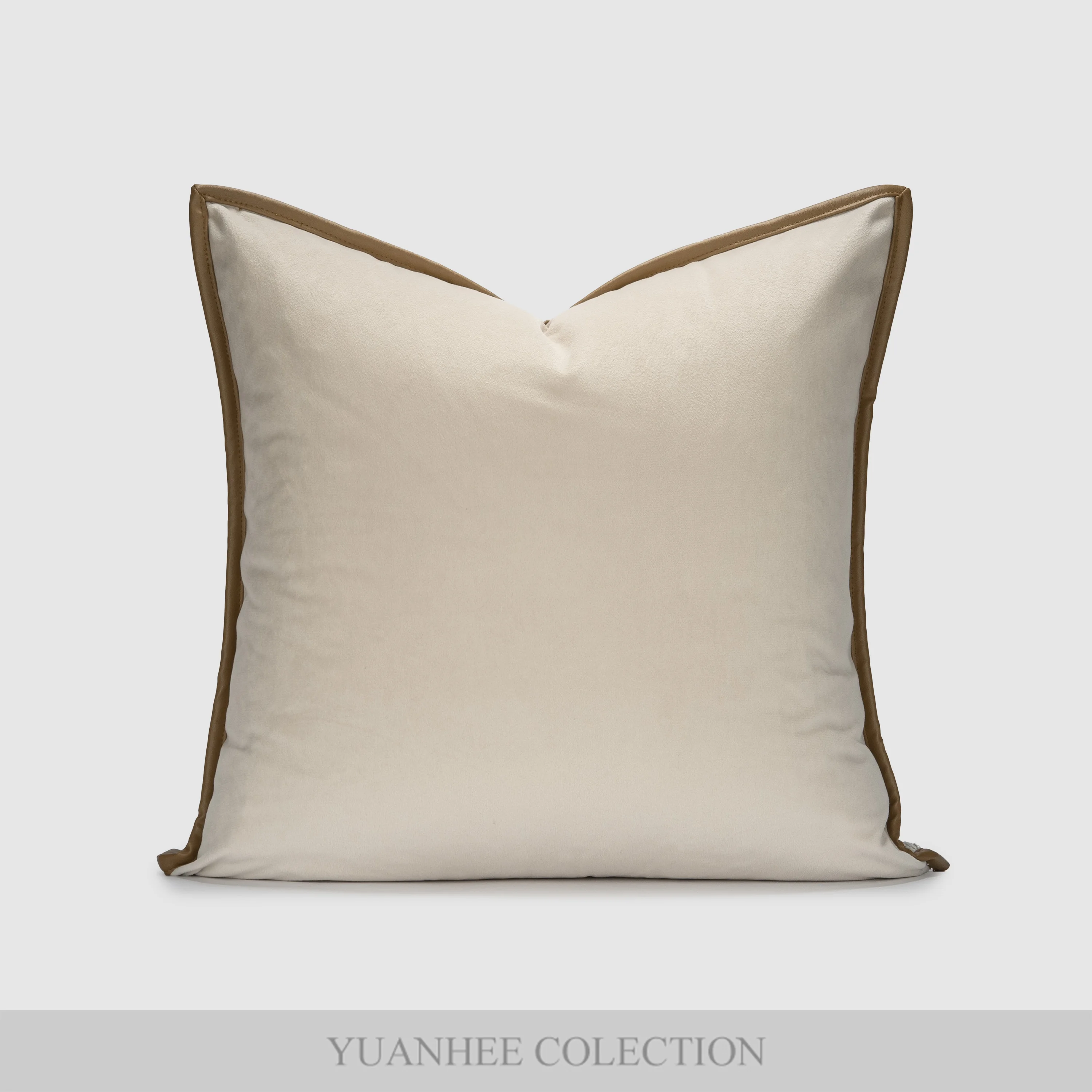 Yuanhee 50*50cm design comfortable high quality square pillow Suitable for decorative hotel living room sofa pillow cushion set