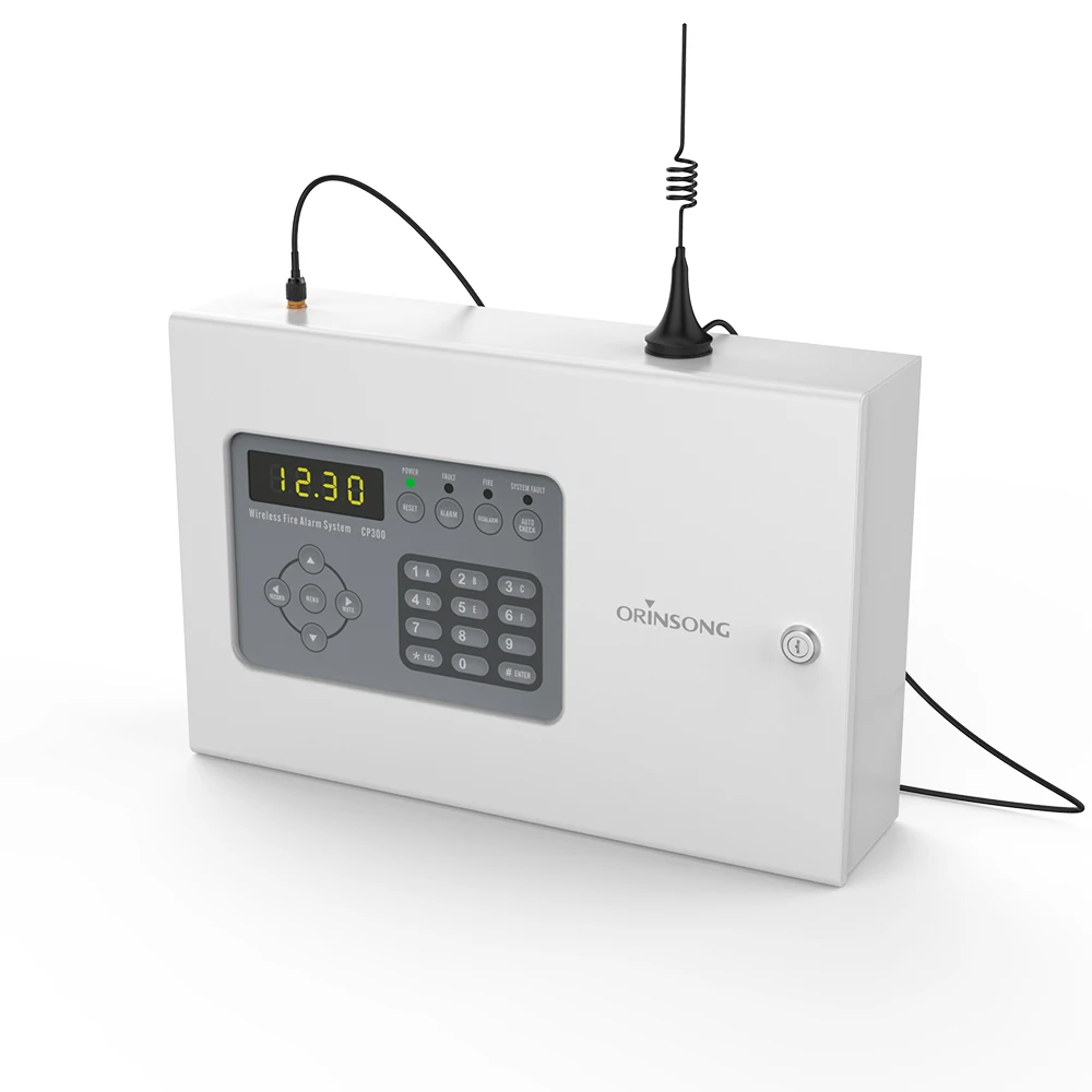 Адресная Беспроводная противопожарная сигнализация Tuya Wifi GSM 433HMz PSTN домашняя охранная