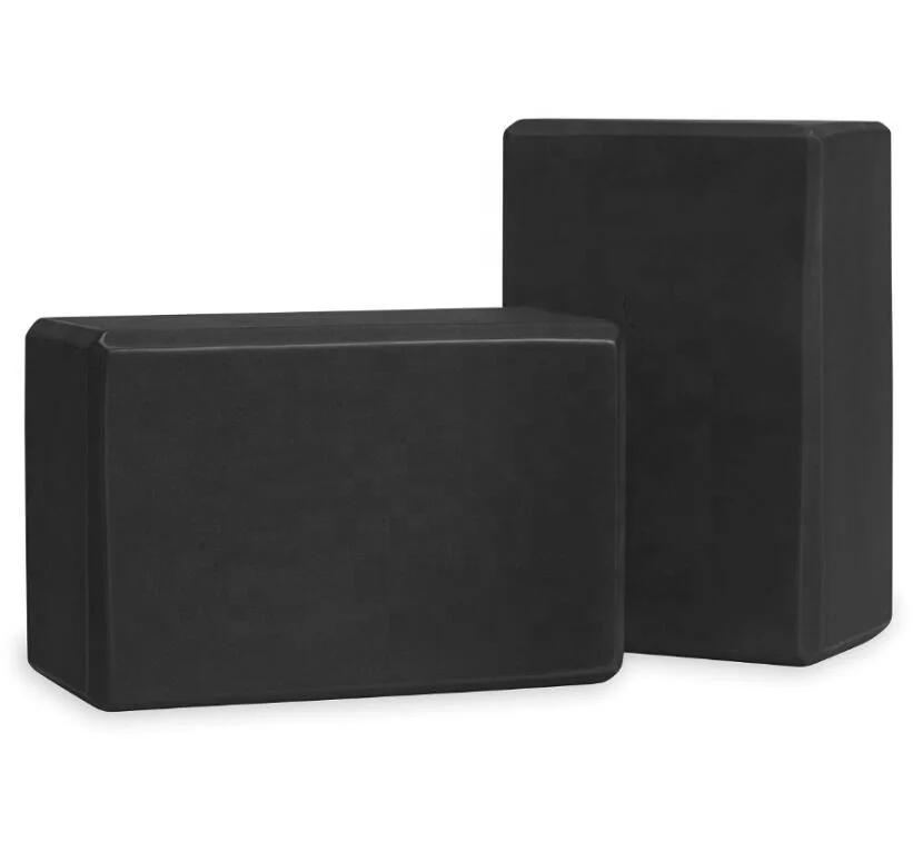 Customized Logo Yoga Blocks Pilates Bricks High Density EVA Foam Yoga Blocks