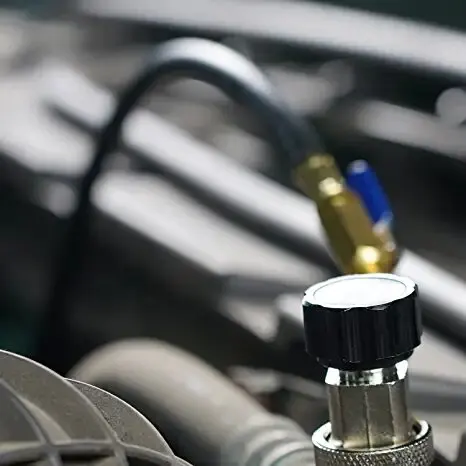 air conditioner Refrigerants Charging hose R410A R32  R134A R22 R404A Black Charging hose With shut off valve