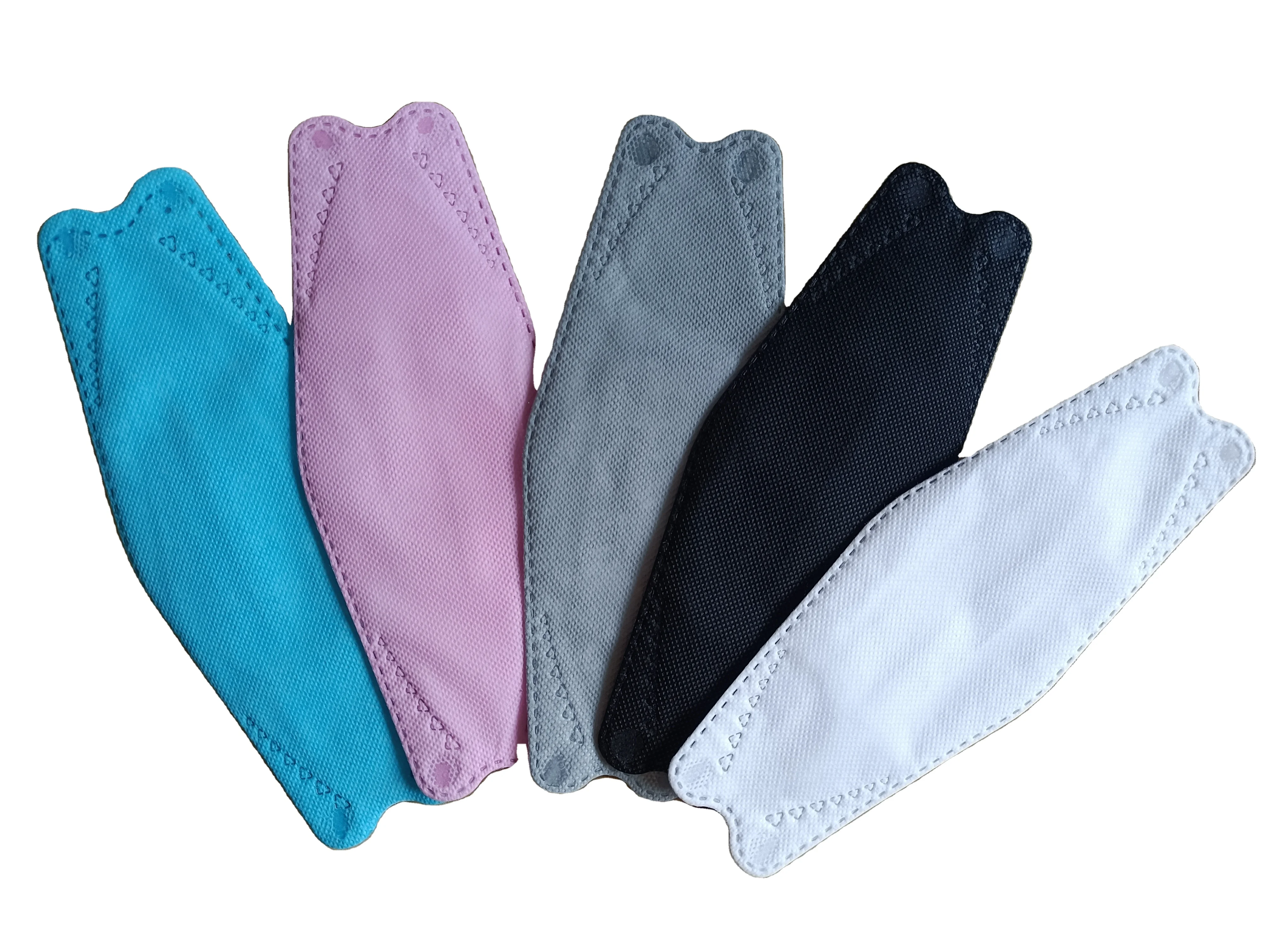 Fish Shaped Mask Adult Child Face Masks 3-Layer Willow-Shaped Protective KF 94 KF94