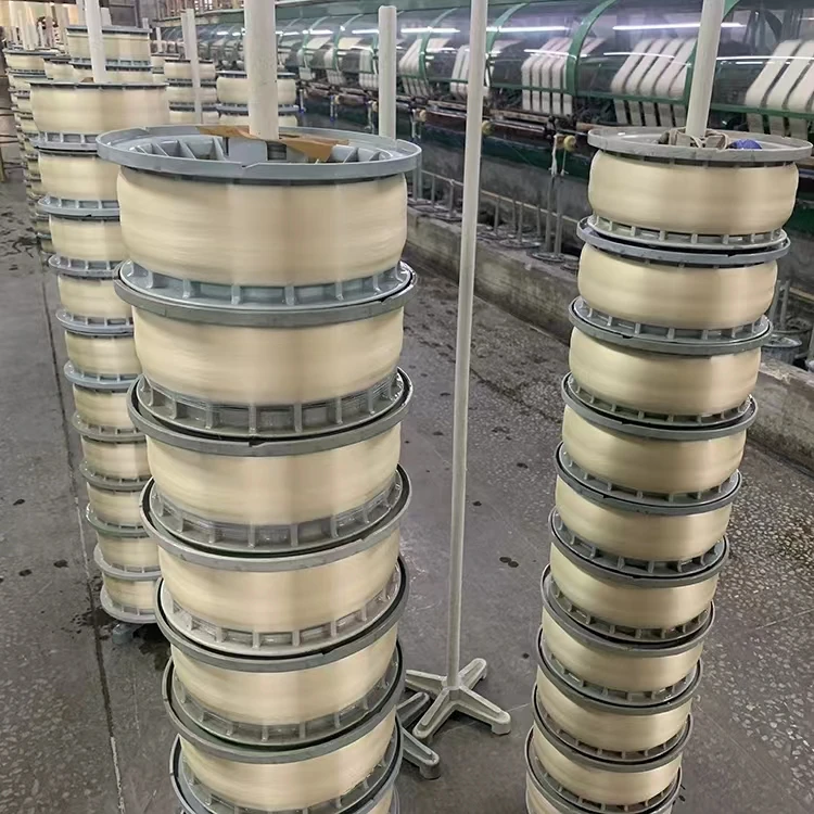 Chinese manufacturing factory prices Tussah Silk 33/37D 4A/5A/6A silk yarn manufacturer