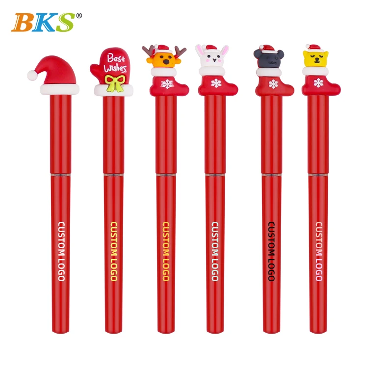 BKS High quality Luxury multicolor plastic ballpoint pen gel ink ball point gel pen