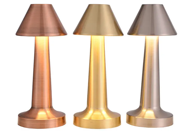 Usb Chargeable Bulb Portable Light Led Bulbs Desk Lamps Rechargeable Table Restaurant Bar Light