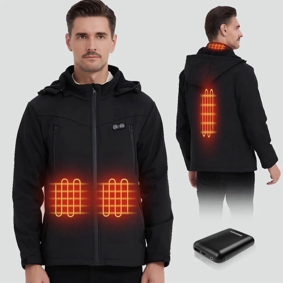 Wholesale Customized Heating Jacket Warmer Clothes Heated Jacket for Men
