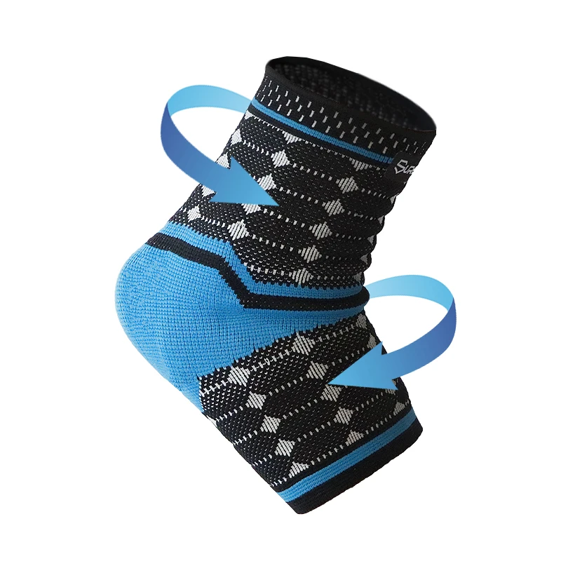 Factory custom outdoor sports ankle brace pressure safety nylon