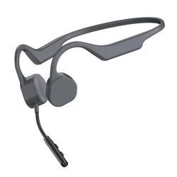 Wireless Bone Conduction Headphones with Mic Stick and Volume Adjustable