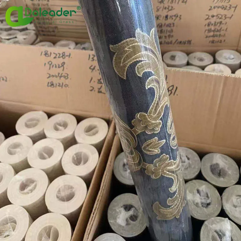 Kids house wall decor boys or girls room 3D effect designs 3D pvc /vinyl wallpaper stock lot