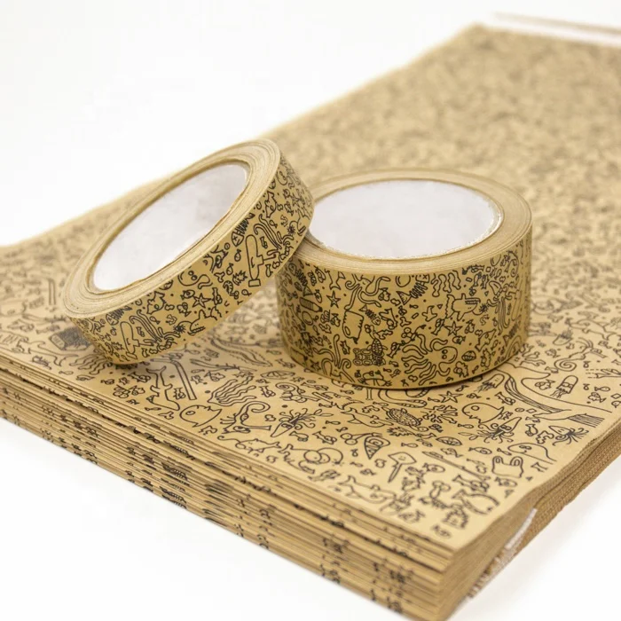 Customized Logo Paper Packing Adhesive Tape