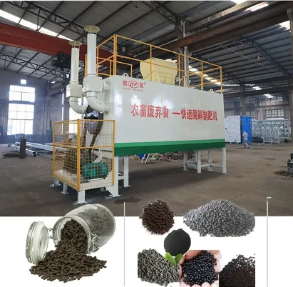 Npk Compound Granulator/Fertilizer Granule Making Machine/Fertilizer Pellet Making Line food waste composting machine