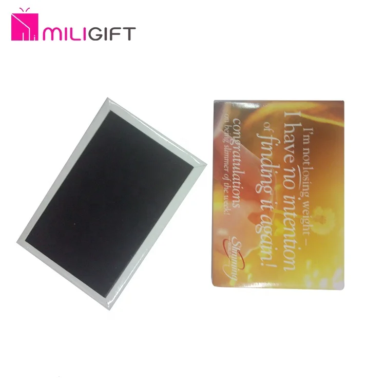 Best Price Free Sample Custom Logo Tinplate Fridge Magnet Refrigerator Sticker