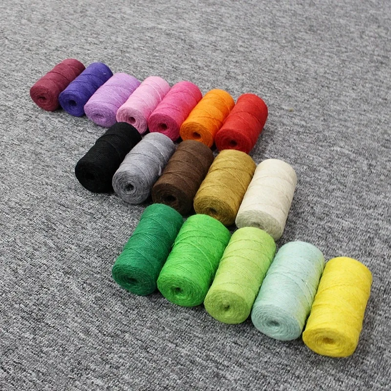 
 Оптовая продажа в США, Лидер продаж, джутовый макраме шнур 3 мм 4 мм 5 мм 6 мм  