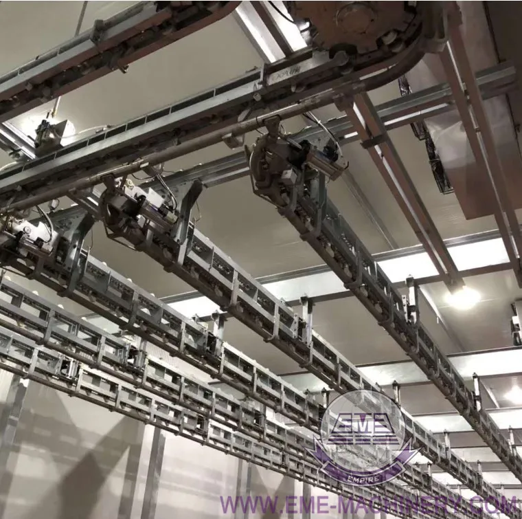 EME Turnkey Sheep Slaughter Machinery Carcass Processing Convey Rail For Sheep Abattoir