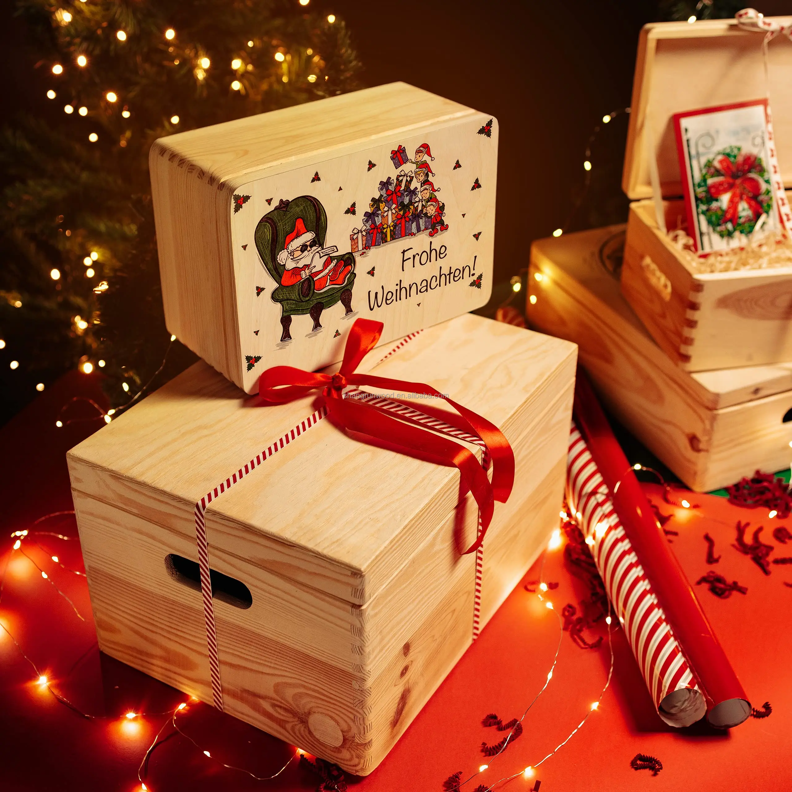 Gift Craft Packaging Custom Wooden Sweet Boxes For Chocolate Keepsake Stash Small Wooden Gift Packing Wooden Storage Box