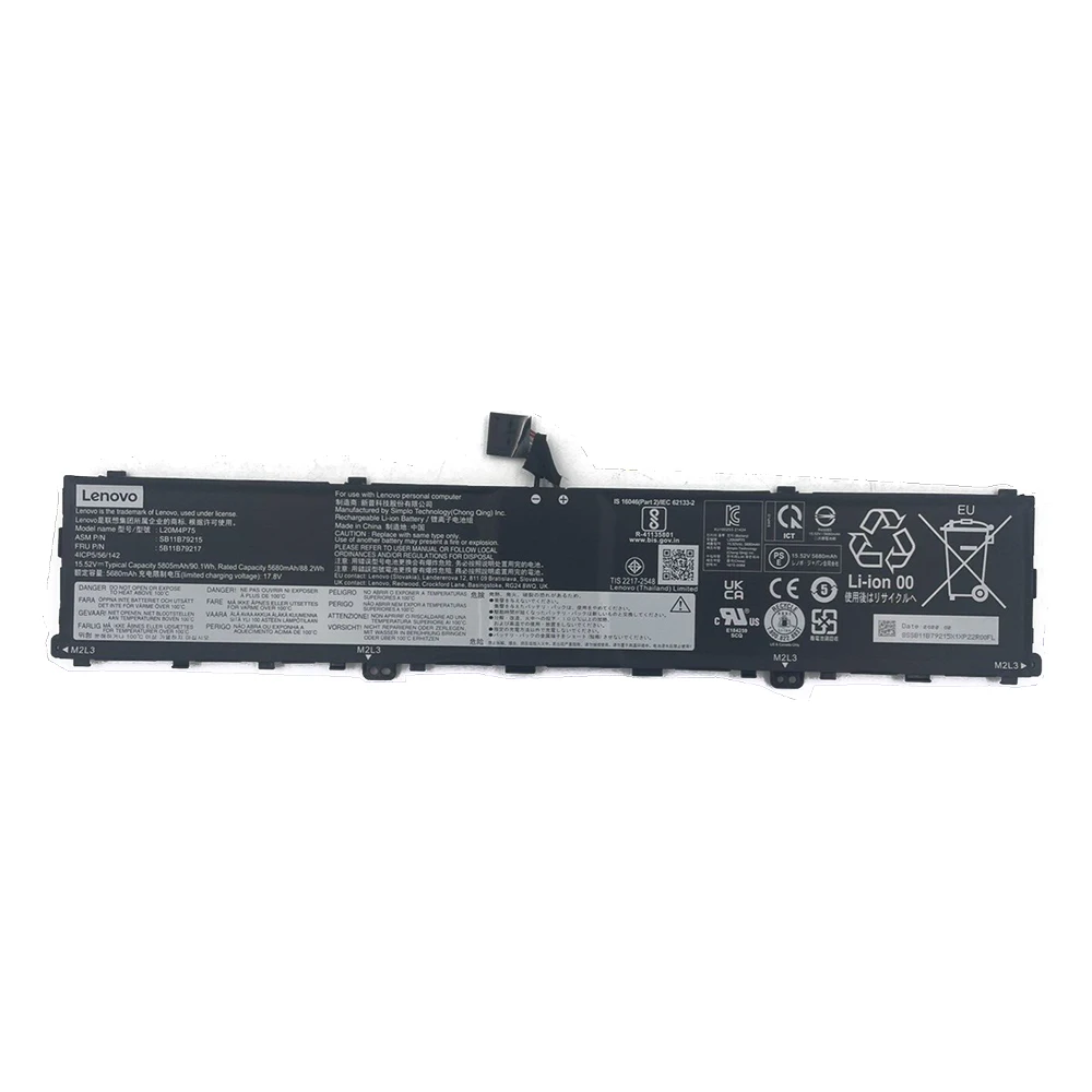 L20M4P75 L20D4P75 5B11B79217 New genuine laptop battery for Lenovo ThinkPad P1 Gen 4 X1 notebook battery