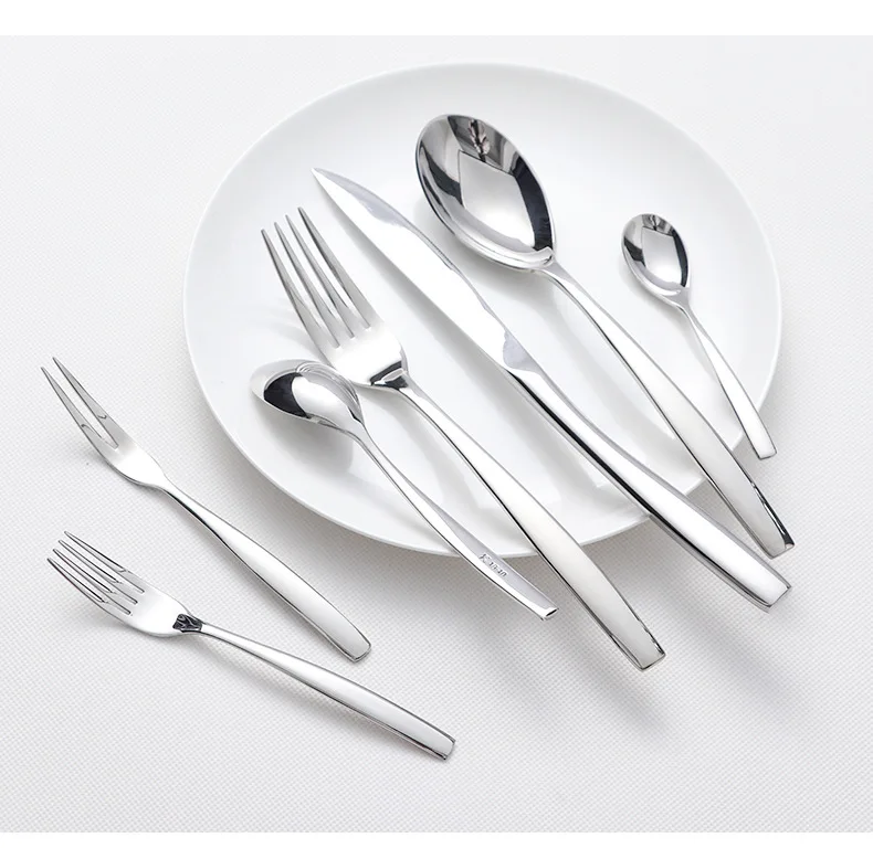 Bulk Gold Plated Stainless Steel Cutlery Set Kitchen Fork Spoon Knife Cutlery