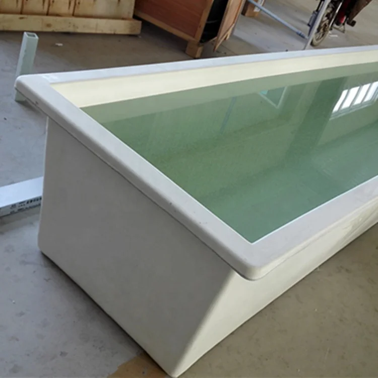 Large commercial fiberglass fish tank for sale