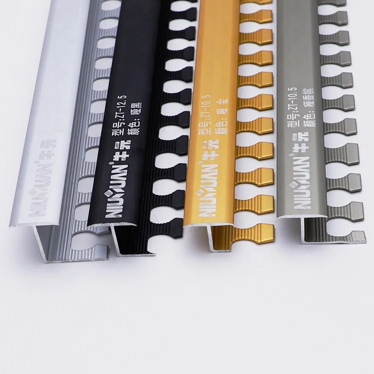 Free Sample Wall Panel Metal Aluminum Bendable Metal Strips Flexible Tile Trim