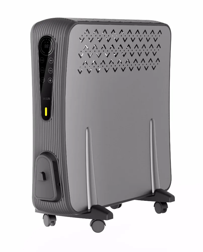 New design aluminum radiator oil free radiator floor LCD display remote control heating radiator convector heater