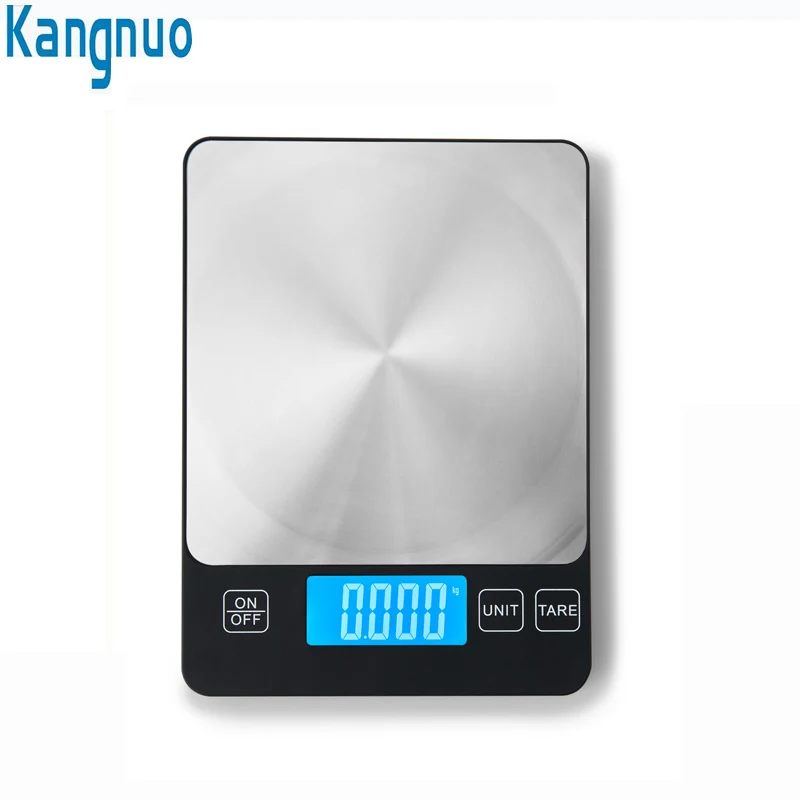 Amazon hot Smart weighing food scale 5kg 10 kg stainless steel digital kitchen scale