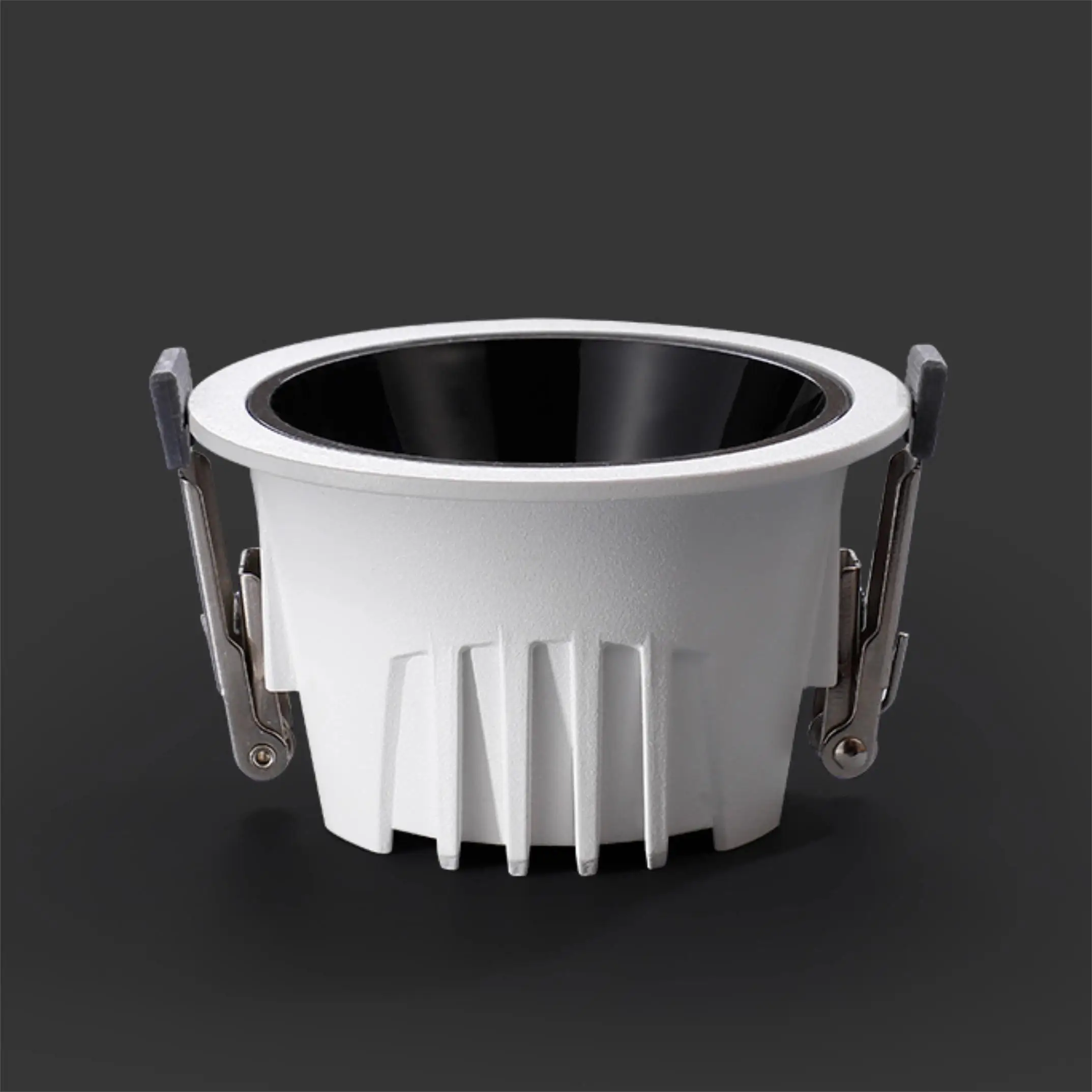 latest version full spectrum downlight eye protection led embedded ultra thin anti glare all aluminum no main lamp