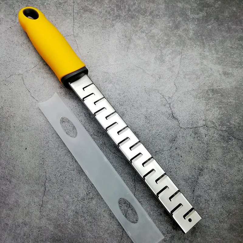 WH433 Lemon Zester Stainless Steel  Vegetable Grater Garlic  Chocolate Fruits Vegetables Ginger Grater Cheese Shredder