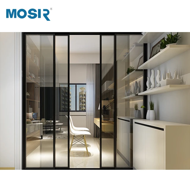 Sliding Door Flush Sliding Door System Framed Sliding Door Arrival Energy Efficient Aluminum Low-e Glass New Waterproof Double