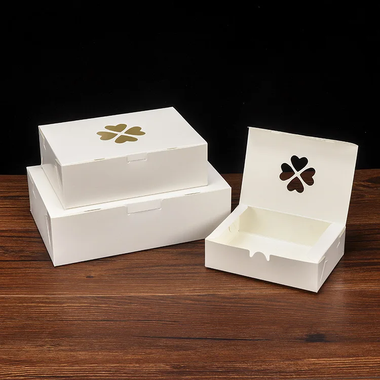 Square base food grade kraft paper salad box pizza pasta fried chicken bread takeaway package