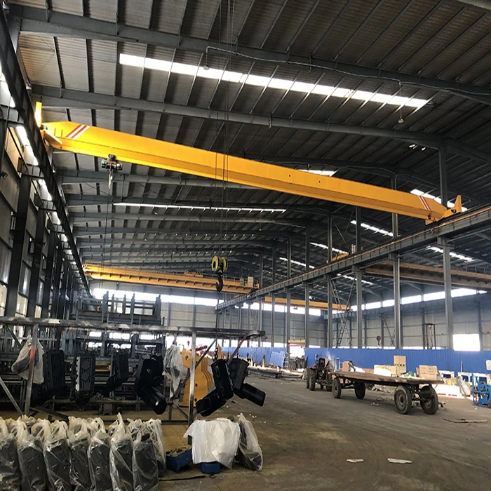 Monorail single girder electric hoist 5 ton 7.5 ton 10t 15 ton bridge over head crane with good price