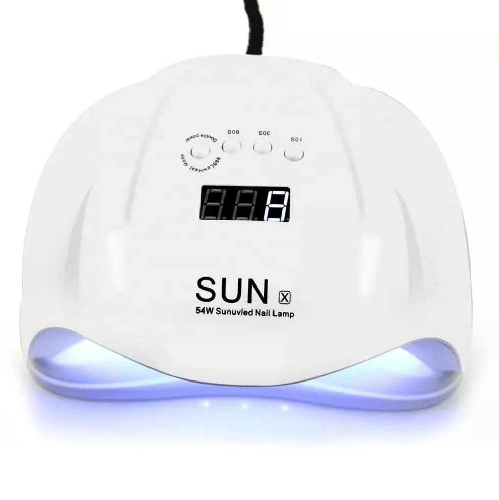 Iksbeauty Professional 54w Uv Led Nail Lamp Gel Polish Dryer Sun Led Light Lampe Manicure Machine For Nail Polish