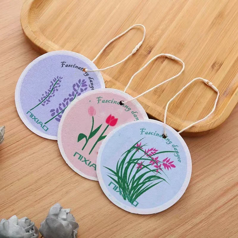 Circular cartoon flowers, wood pulp, cotton sponge, compressed and non greasy brush pot, kitchen rag, dishwashing