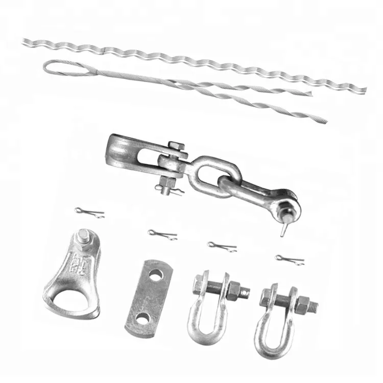 Preformed Guy Grip Dead-End Helical Tension Clamp line Hardware