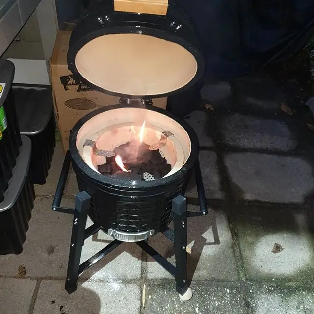 Керамический керамико Kamado 15 дюймов угольный гриль для барбекю Komodo