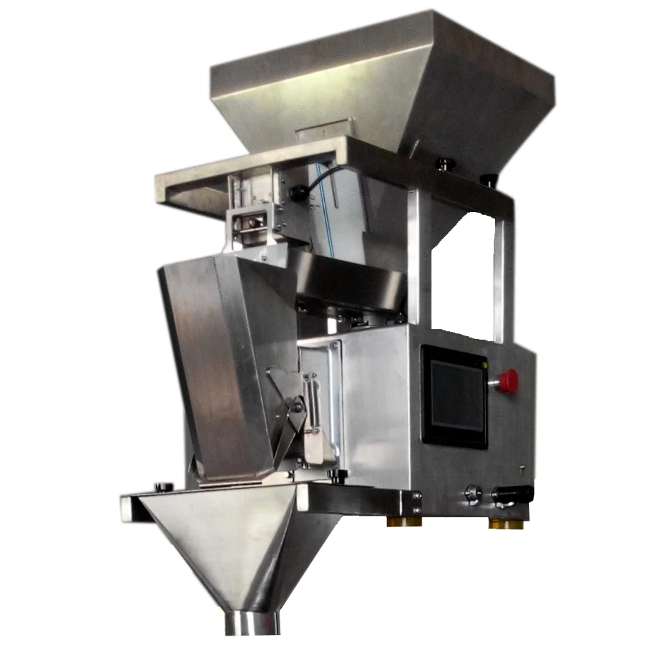 Single head linear scale coffee powder soybean automatic bottle filling machine