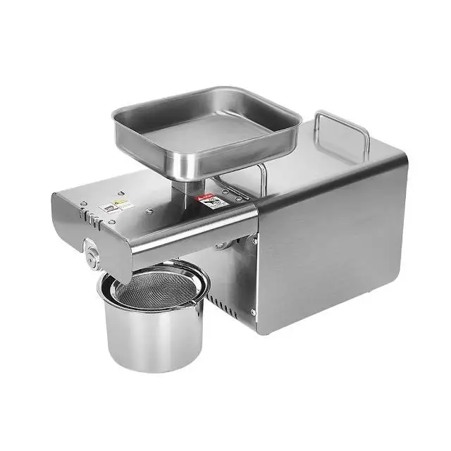 Palm Cocoa Bean Home Manual Black Seed Integrated Mini Machine Household Screw Oil Press Price