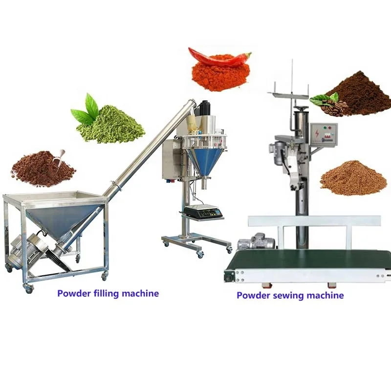 Multi-function pouch cement detergent powder filling weighting flour packing machine with 1 year warranty