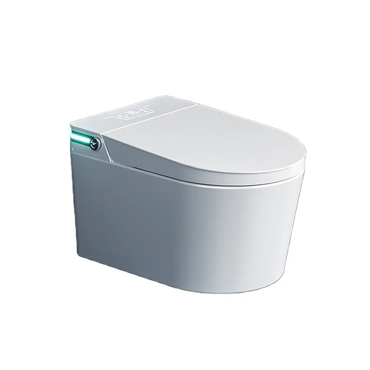 Wall Hung Ceramic Toilette Smart Toilets Concealed Cistern  Wash Down P-Trap Hanging Toilets