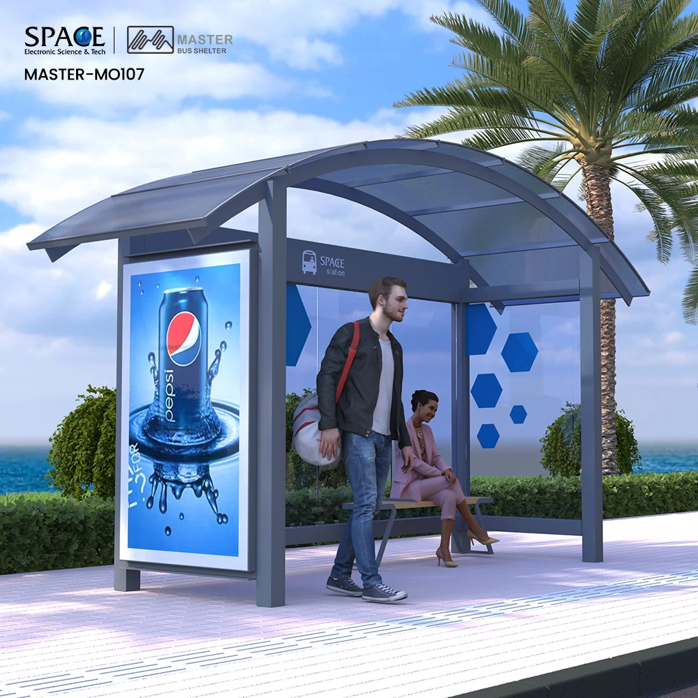 Fine Quality Best Price Solar Bus Stop Shelter for Sale