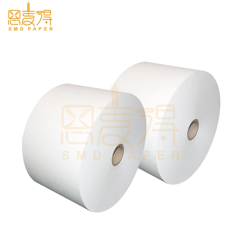 Bleached Kraft Paper Jumbo Roll Black Kraft Liner Paper