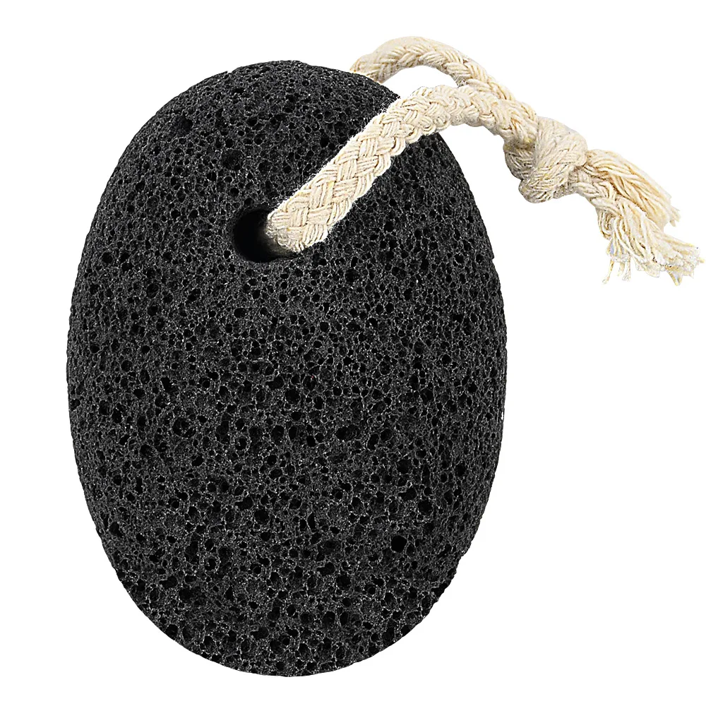 Wholesale New Material Light Weight Lava Pumice Stone With Rope Volcanic Stone With Rope For Callus Remover