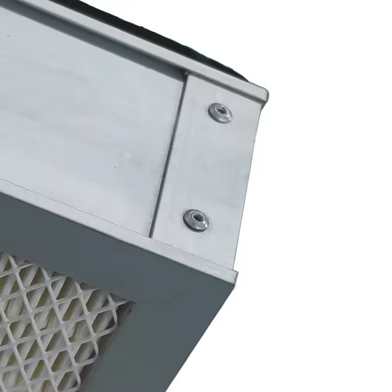 No partition high efficiency air filter plate frame air purification filter HVAC air conditioning ventilation duct filtration