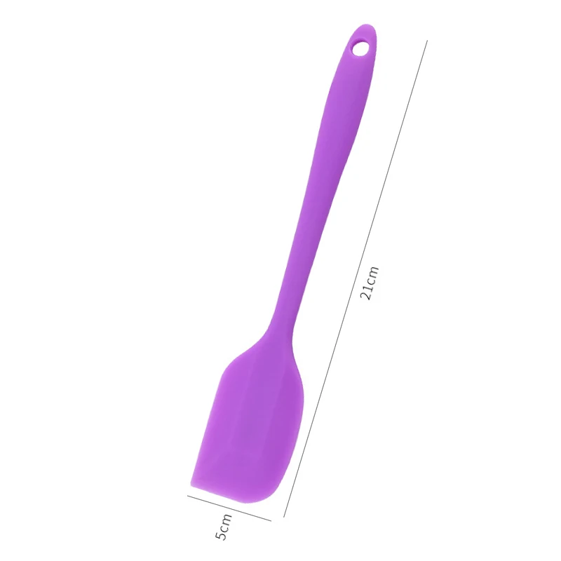 8 inch Silicone Spatula Set Kitchen Non Stick Baking Pastry Cake Butter Mixing Tools Silicone Spatula for Cooking