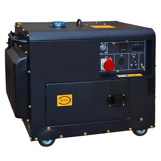 5kw 8kw 8kw 12kw silent diesel generator home use single or 3 phase super in stock