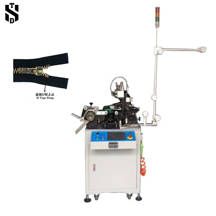 Full-auto Zipper Top Stop Machine for Metal Zipper Making