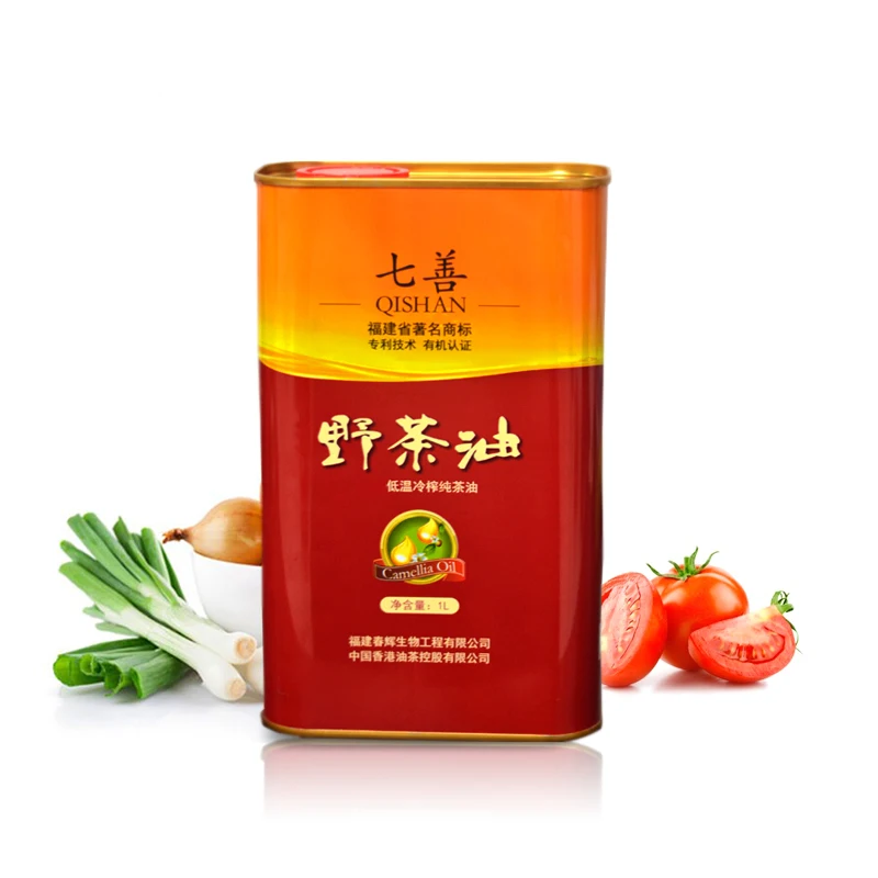 Wild Camellia Seed Lowering Blood Pressure Cold Pressed Organic Refined Camellia Oil