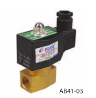 AB Series Electric Power Direct Acting Two-Way Solenoid Valve Customized OEM & ODM Support for General Applications