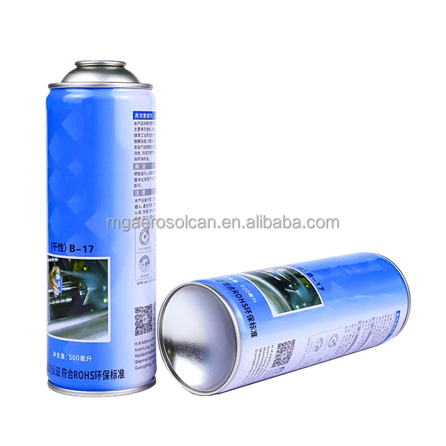 Customizable Empty Aerosol Can 65*180mm  Aerosol Tin Can for Mold Release