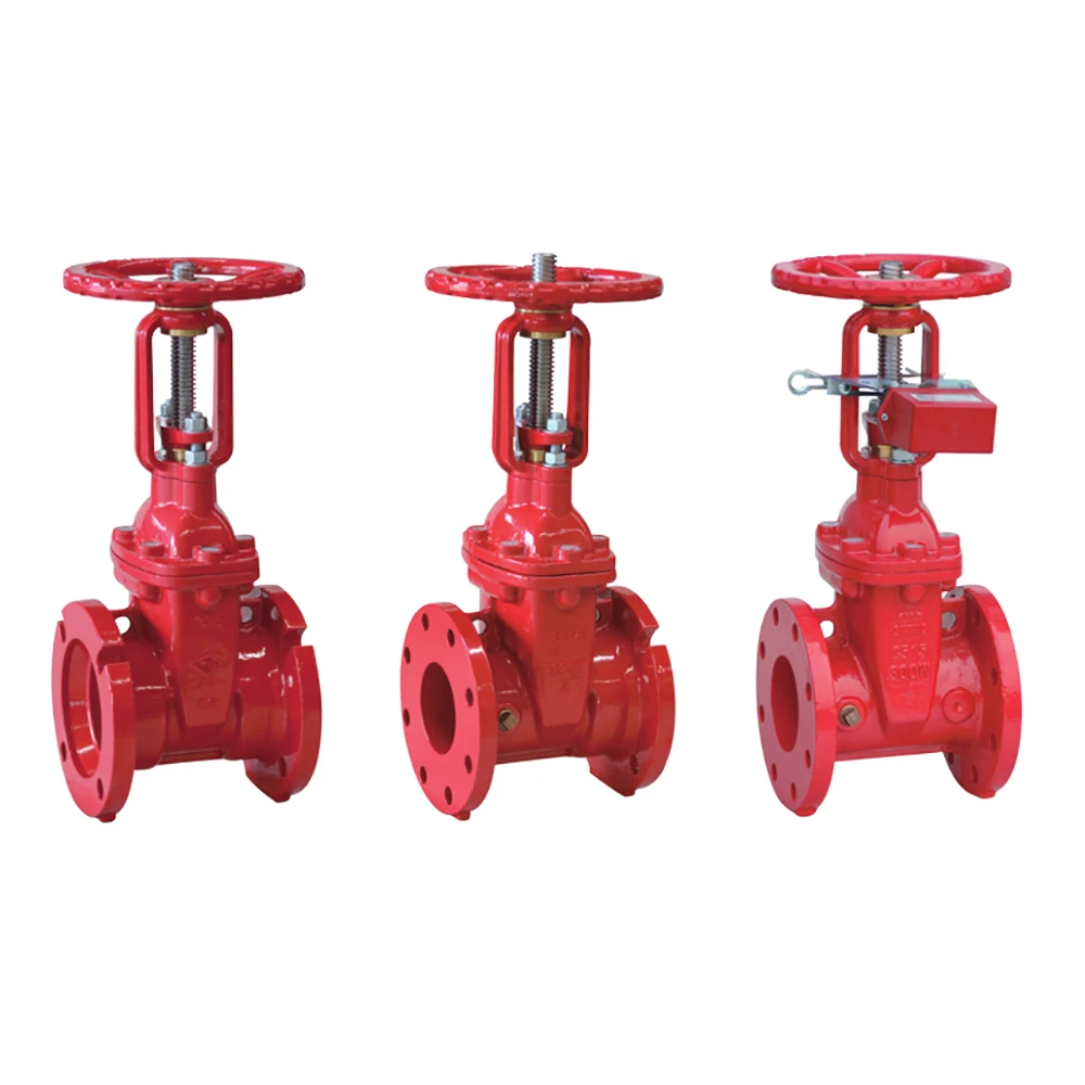 FM approved AWWA C515 ductile iron resilient seat NRS Gate Valve