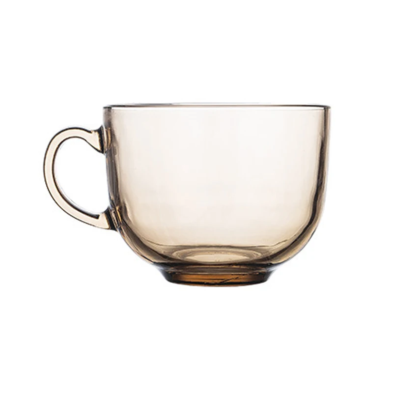 400/475ml High Borosilicate Glass Dessert Cup Clear Glass Pudding Ice Cream Yogurt Cup