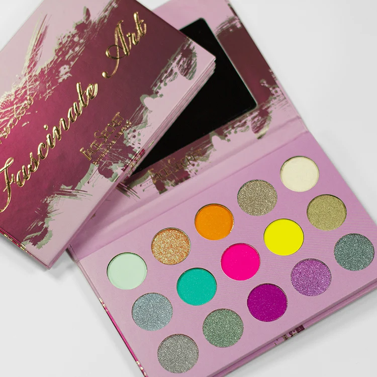 6 types 15 colors customized keyboard eye shadow palette summer powder loose eye-shadow